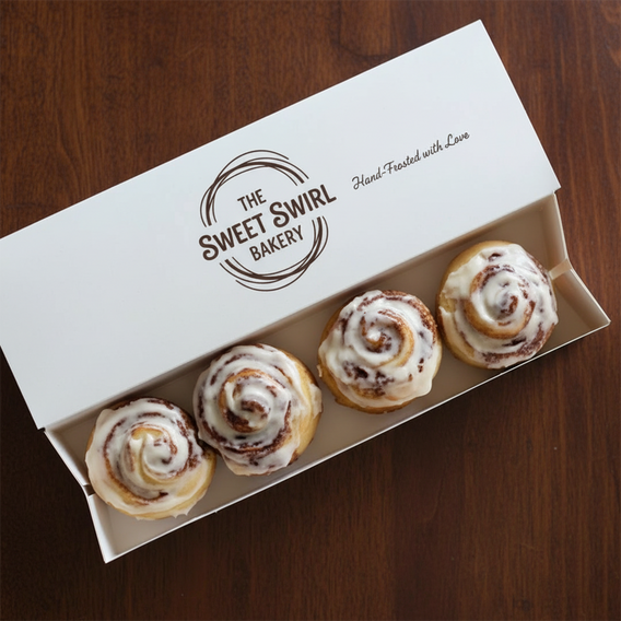 Cinnamon Roll Packaging