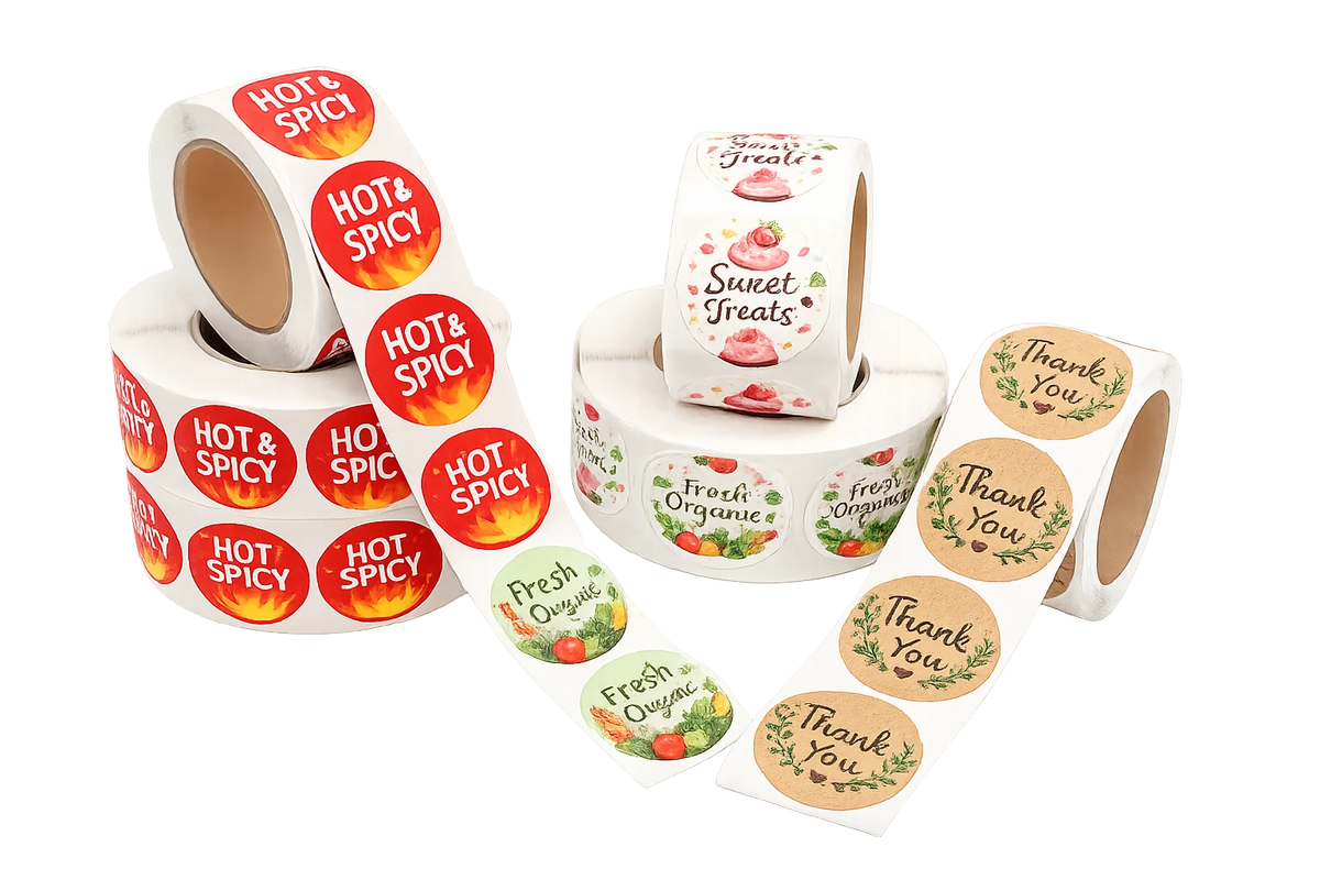 Stickers Packaging Styles