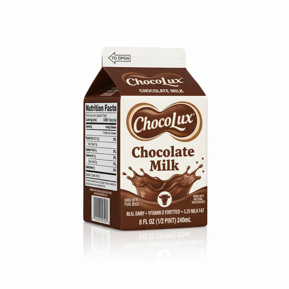 Chocolate Milk Boxes