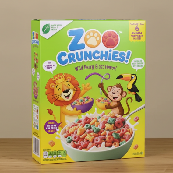 Cardboard Cereal Boxes