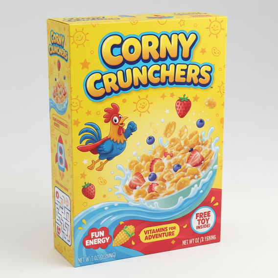 Corn Flakes Boxes