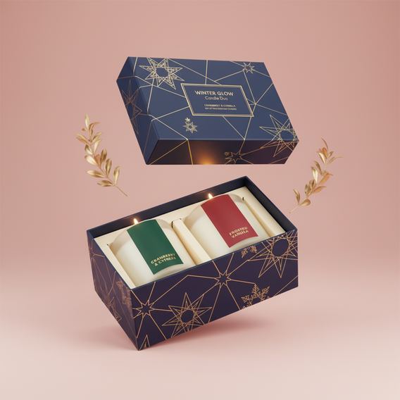 Two Piece Candle Boxes