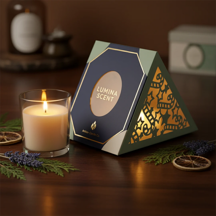 Candle Pyramid Boxes