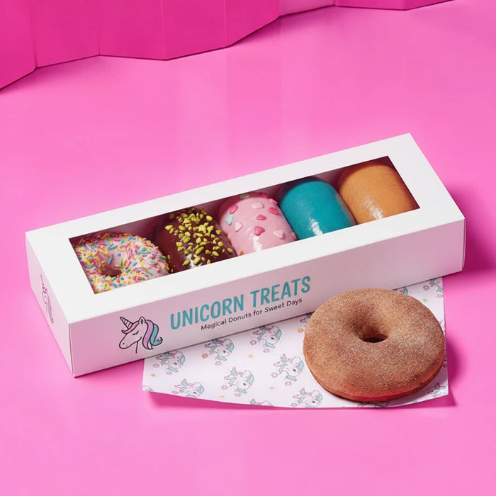 Pink Donut Boxes