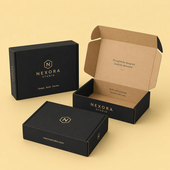 Self-Locking Mailer Box