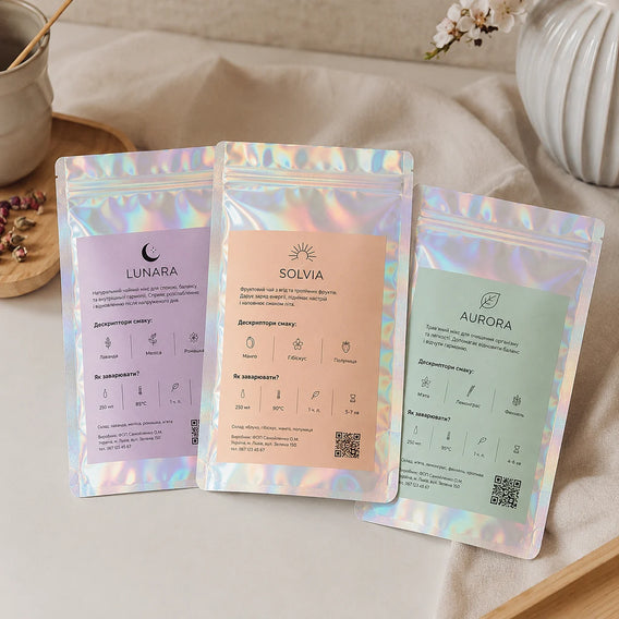Holographic Custom Mylar Bags